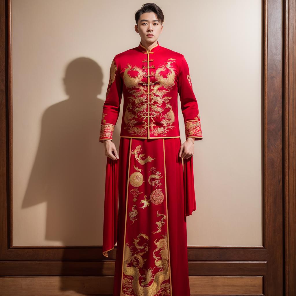 Chinese Wedding Dresses for Men